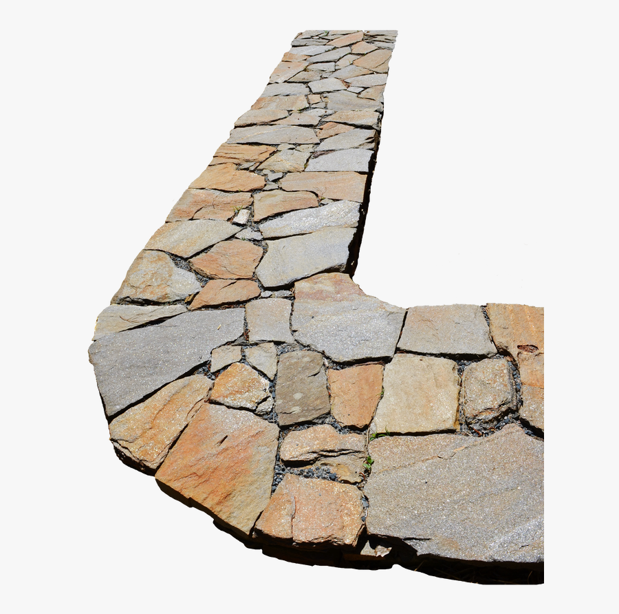 Transparent Brick Pathway Clipart - Stone Walkway Png, Transparent Clipart
