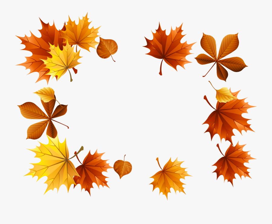 Autumn Clip Art Maple - Back To School Success, Transparent Clipart