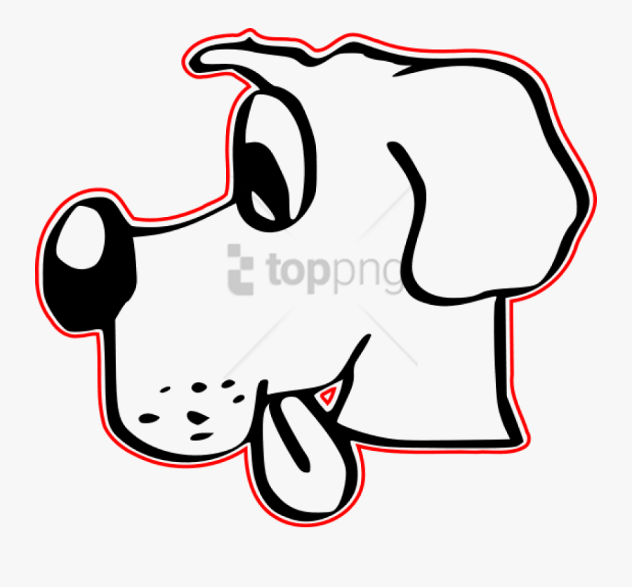 Free Png Download Cute Dog Drawing Shower Curtain Png - Clip Art Of Dog Head, Transparent Clipart
