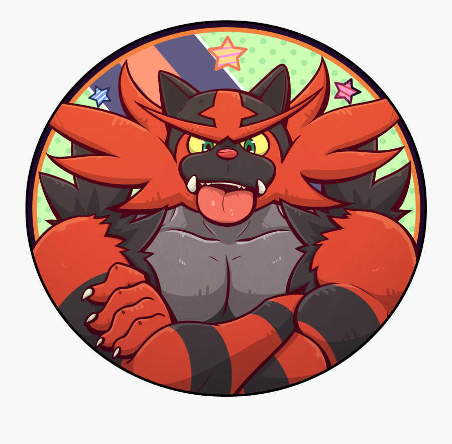 Furry Cliparts - Incineroar Art, Transparent Clipart