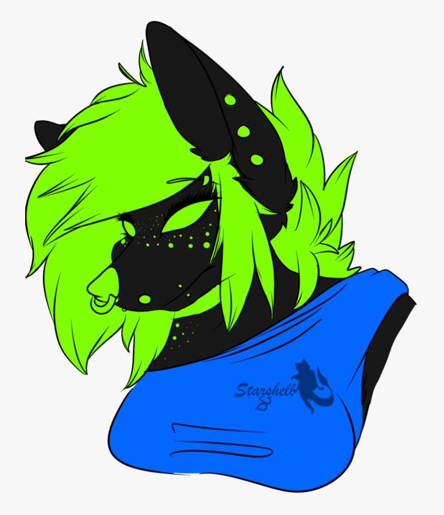 Toxic Furry By Xstarshellx, Transparent Clipart