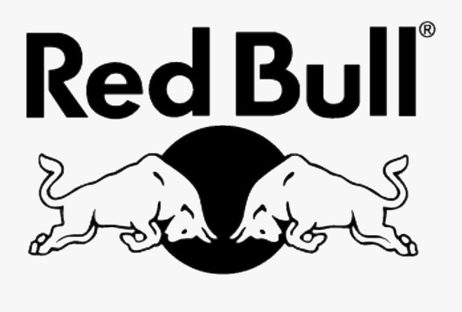 Red Bull Logo Black And White - Red Bull Logo Png Transparent, Transparent Clipart