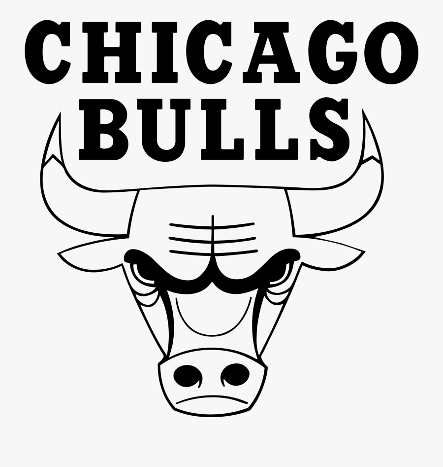 Bovine,head,font,line Art,line,snout,clip Art,coloring - Chicago Bulls Svg Free, Transparent Clipart