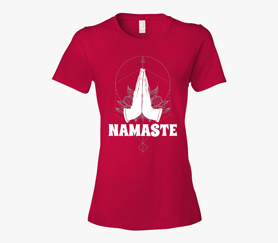 Namaste T Shirt Clip Art - T-shirt, Transparent Clipart