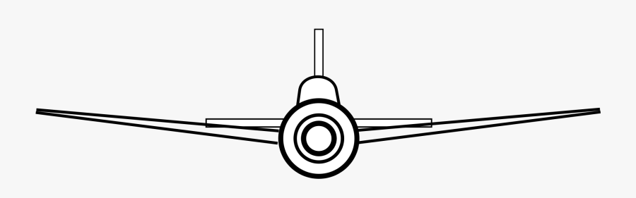 Aircraft Wing Png Clipart , Png Download - Line Art, Transparent Clipart