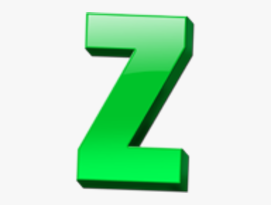 Clip Art Of Letter Z, Transparent Clipart