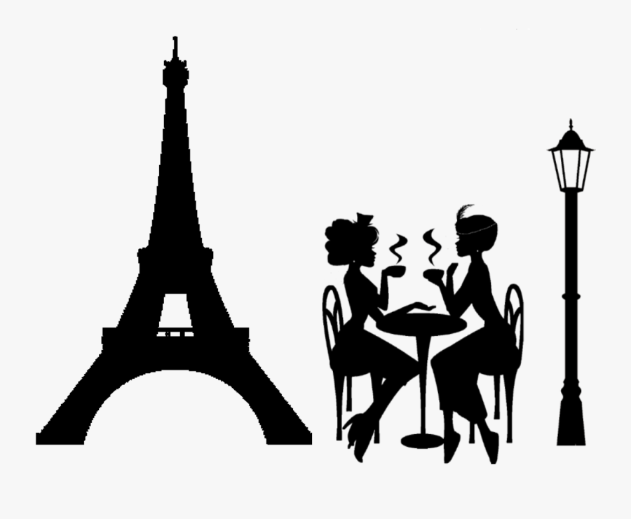 Audrey Hepburn Silhouette Images - Drinking Coffee Silhouette, Transparent Clipart
