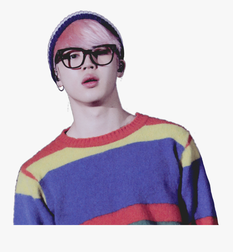 Transparent Glasses Clipart - Park Jimin Png, Transparent Clipart