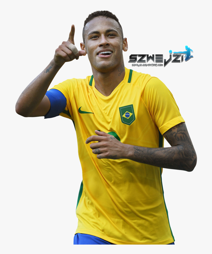 Neymar Brazil Png Happy - Neymar Brazil 2018 Png, Transparent Clipart