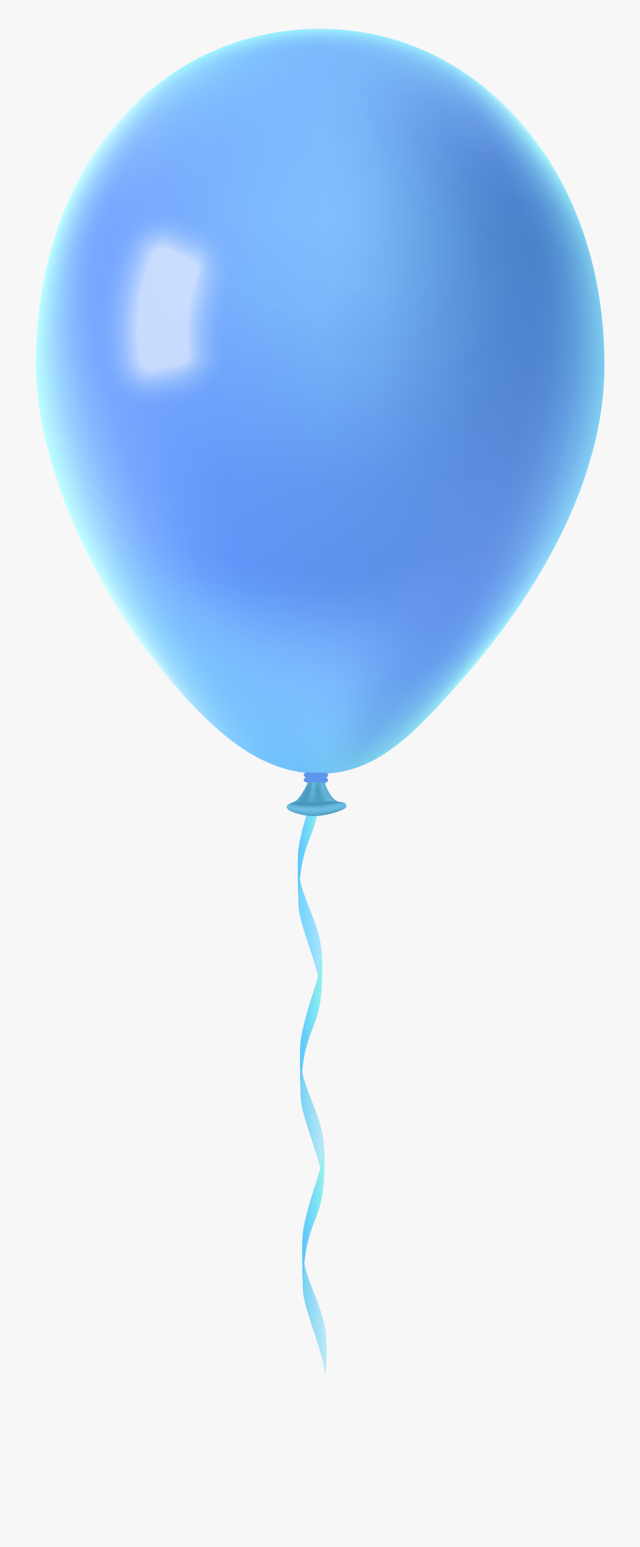 Blue Balloon Png - Blue Balloon Transparent Background, Transparent Clipart
