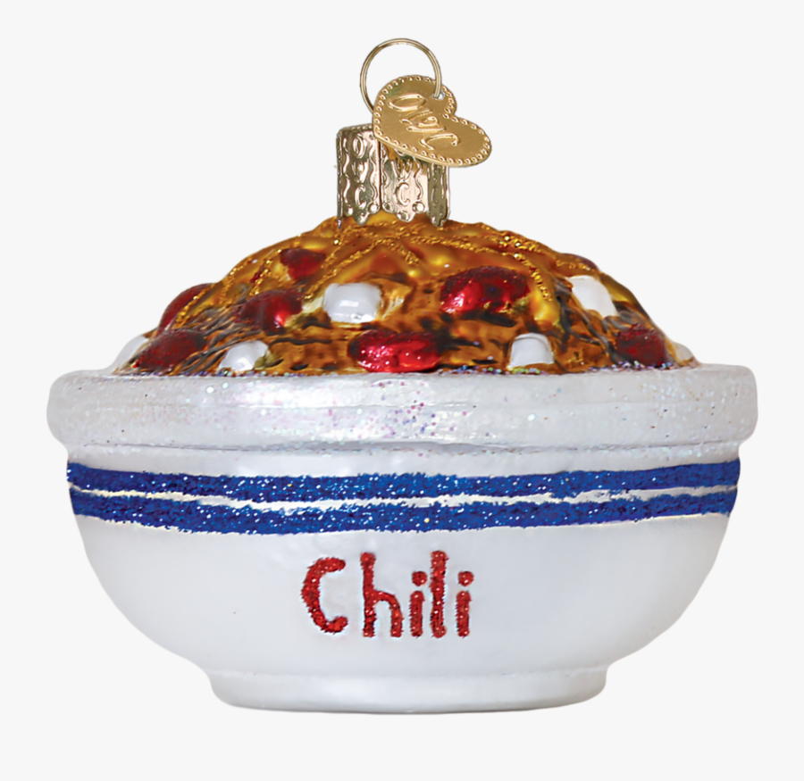 Bowl Of Chili Old World Christmas Ornament - Old World Christmas, Transparent Clipart