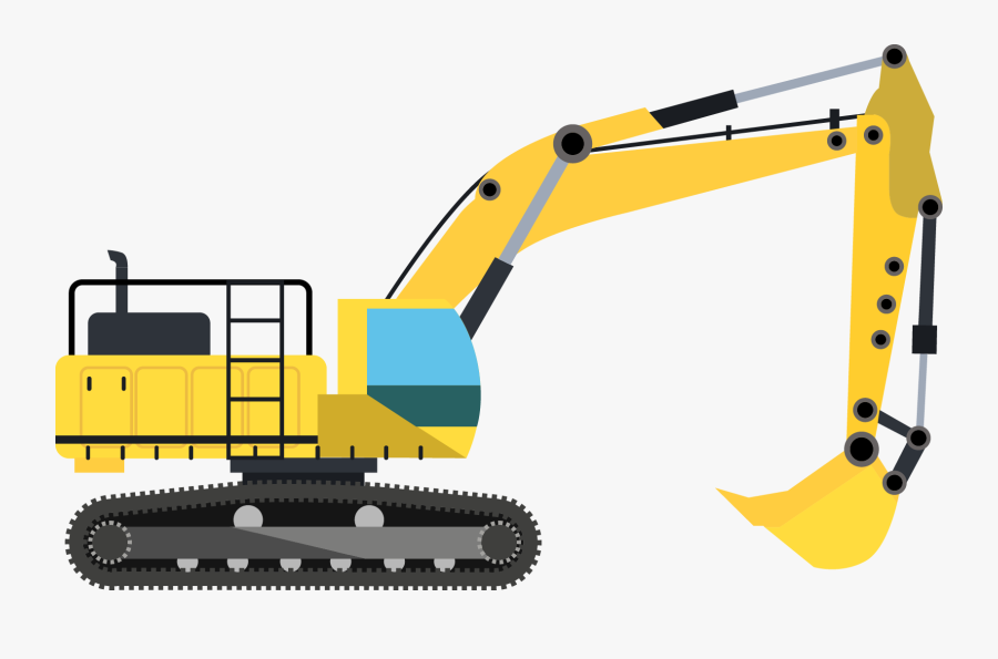 Excavator Architectural Engineering Machine Heavy Equipment - Excavator Png, Transparent Clipart