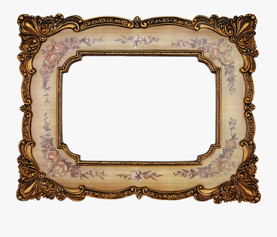Frame, Vintage Frame, Decorative, Vintage, Antique - Vintage Picture Frame Png, Transparent Clipart