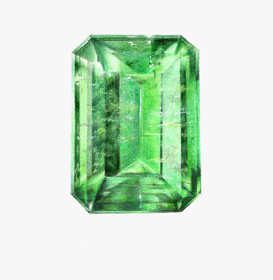 Green Stone Png Hd Quality - Emerald Gem, Transparent Clipart