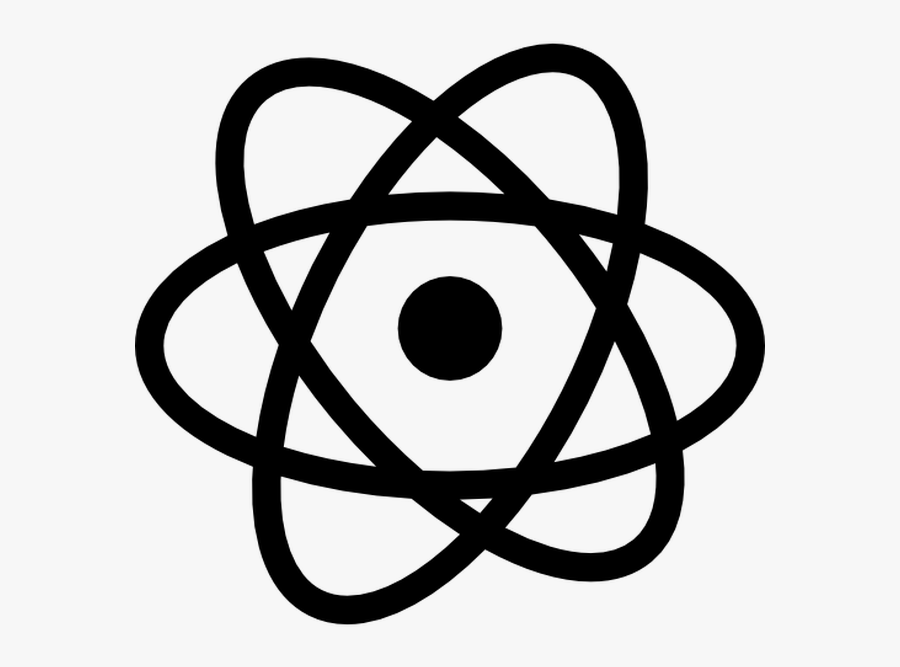 Transparent Atoms Clipart - Atom Icon Png White, Transparent Clipart