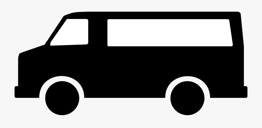 Light Commercial Van Symbol - Commercial Vehicle Symbol, Transparent Clipart