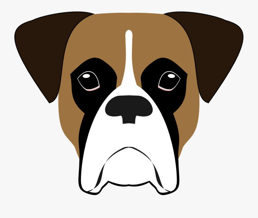 Easy To Draw Boxer Dog, Transparent Clipart