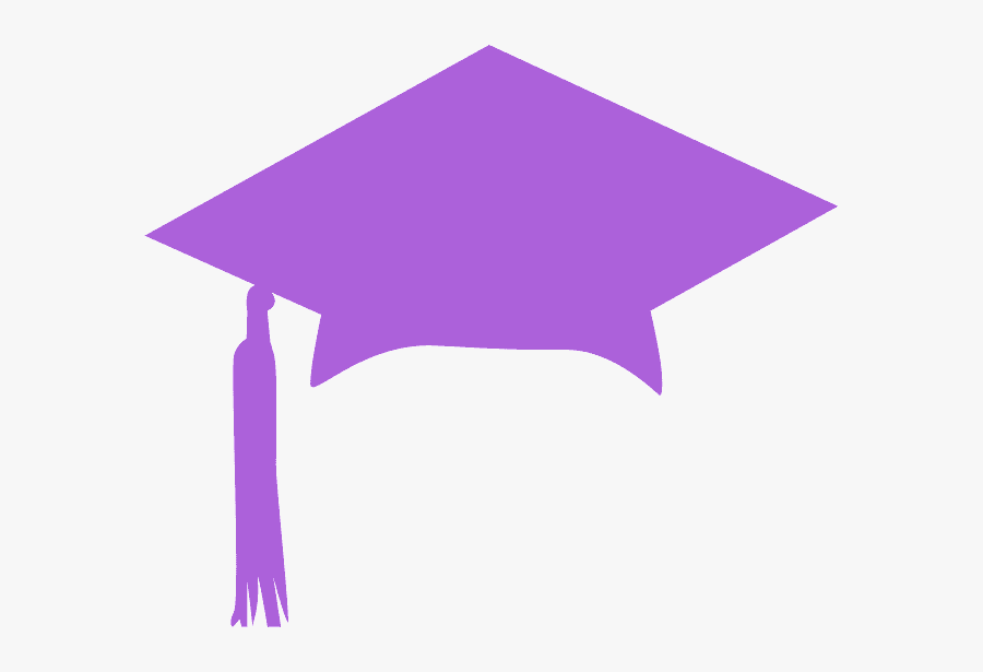 Silhouette Graduation Cap Clipart, Transparent Clipart