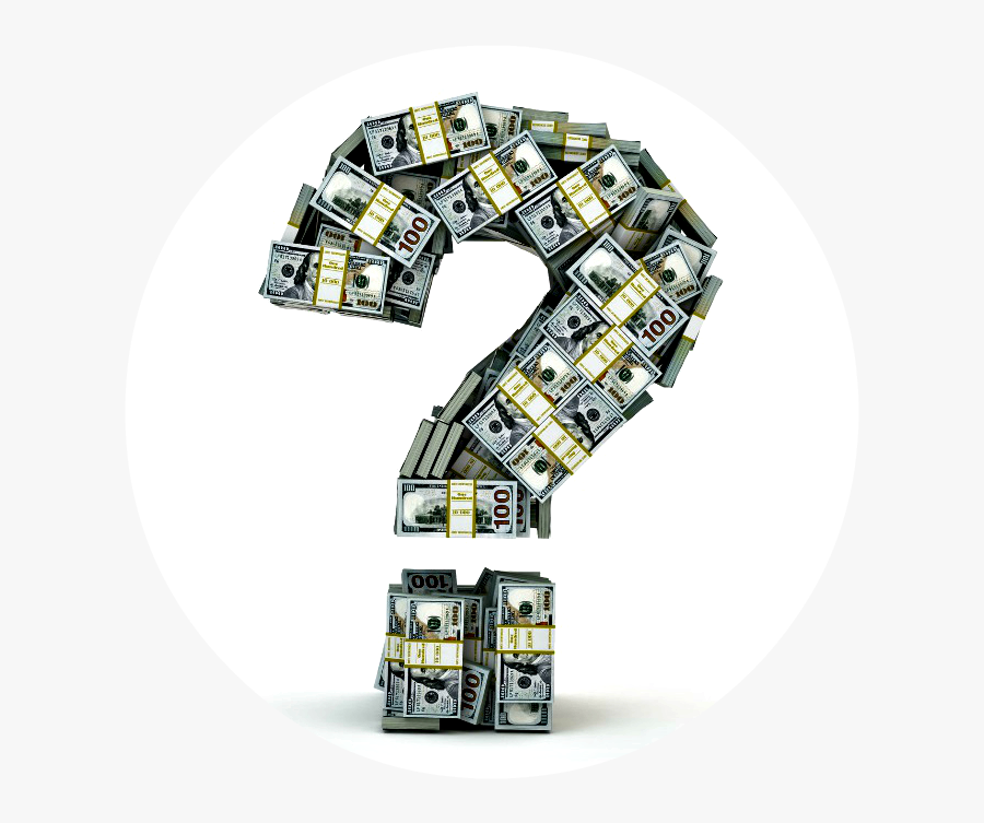 Question On Money, Transparent Clipart