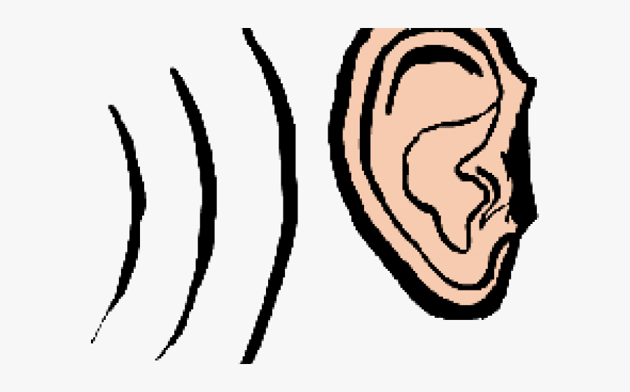 Noise Clipart In Ear - Sound Traveling To Ear, Transparent Clipart