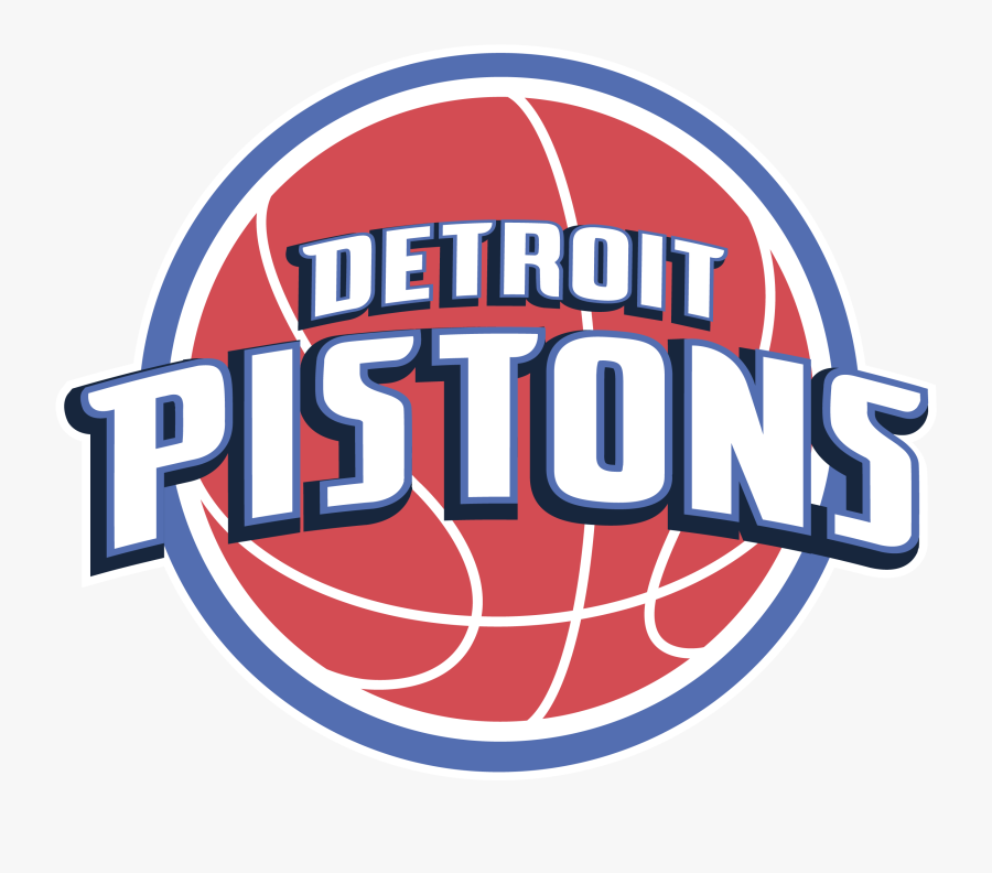 Vector Detroit Pistons Logo, Transparent Clipart
