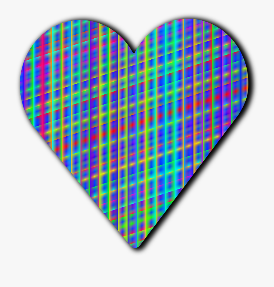 Patterned Heart 6 Clip Arts - Heart, Transparent Clipart