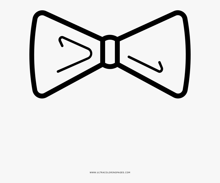 Bow Tie Coloring Page , Free Transparent Clipart - ClipartKey