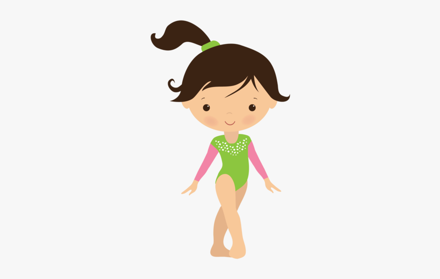 Kids Gymnastic Clipart, Transparent Clipart