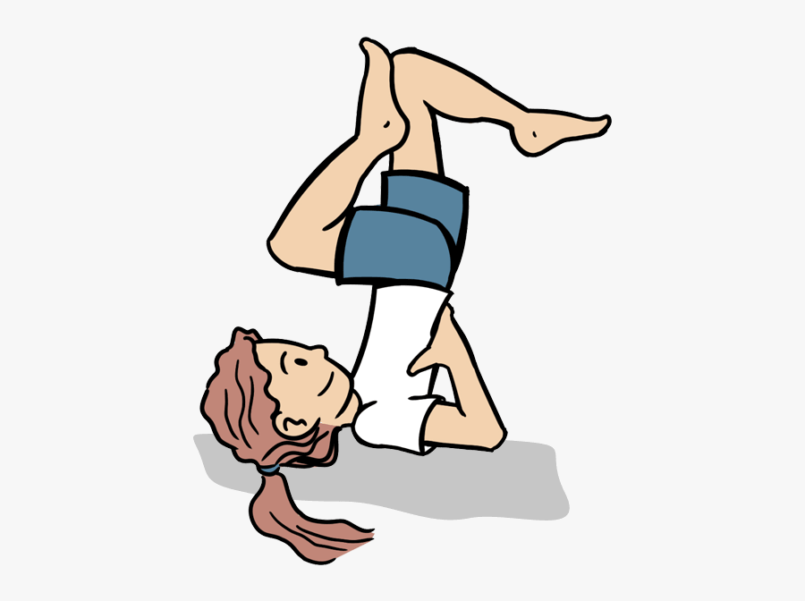Get Set Pe Lesson - Gymnastics Pe Cartoon, Transparent Clipart