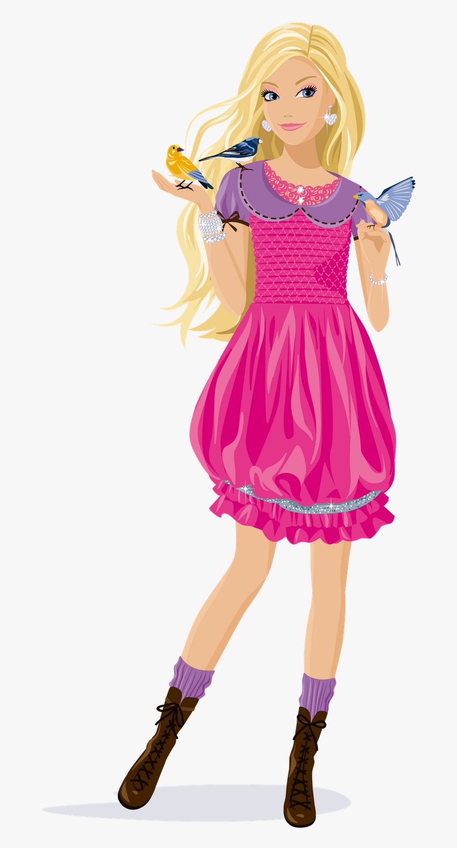 Barbie Png - Vector Barbie Doll Png, Transparent Clipart