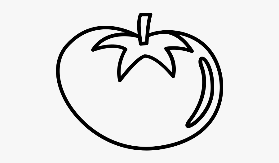 Tomato Png Black And White, Transparent Clipart