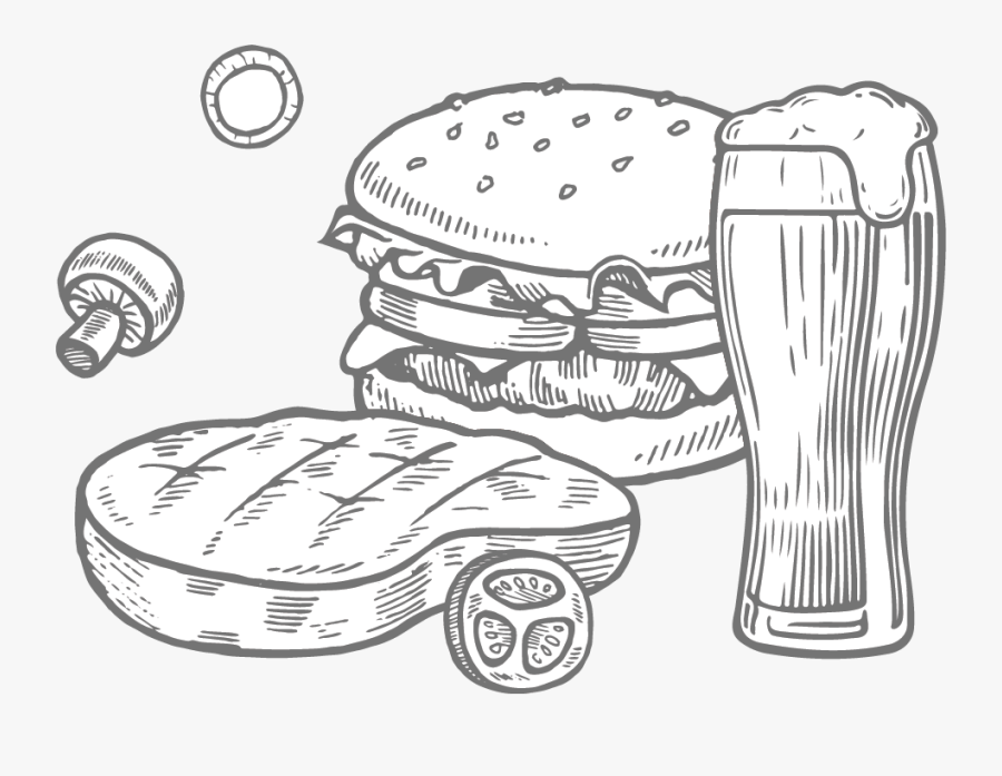 Central Station Bar & Grill, Dodge City, Ks - Illustration, Transparent Clipart