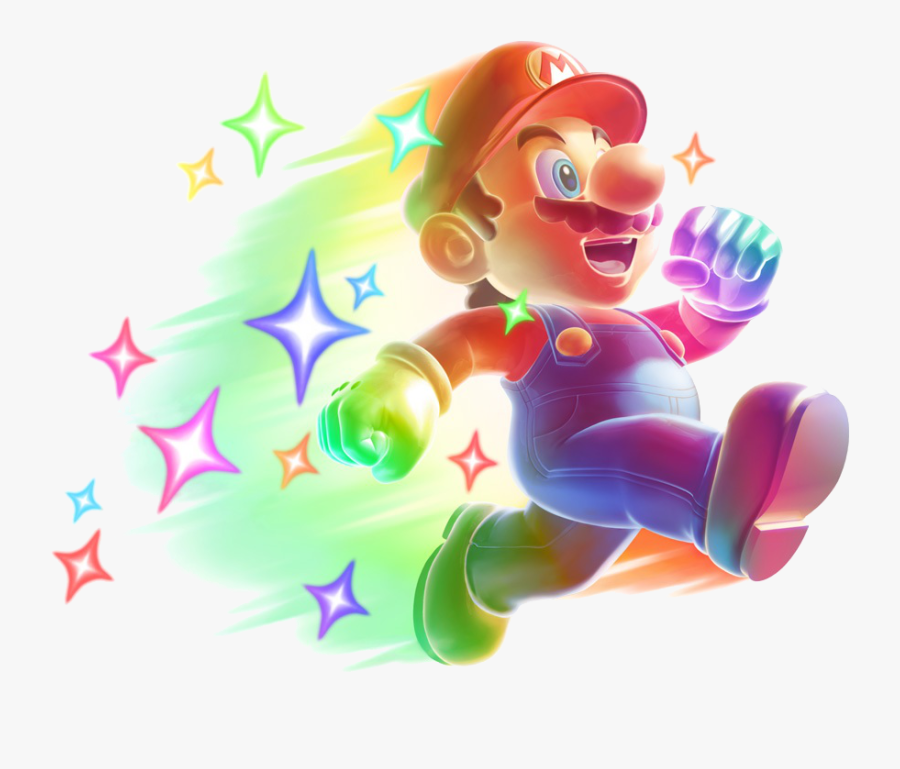 Transparent Random Clipart - Super Mario Bros Star Power, Transparent Clipart