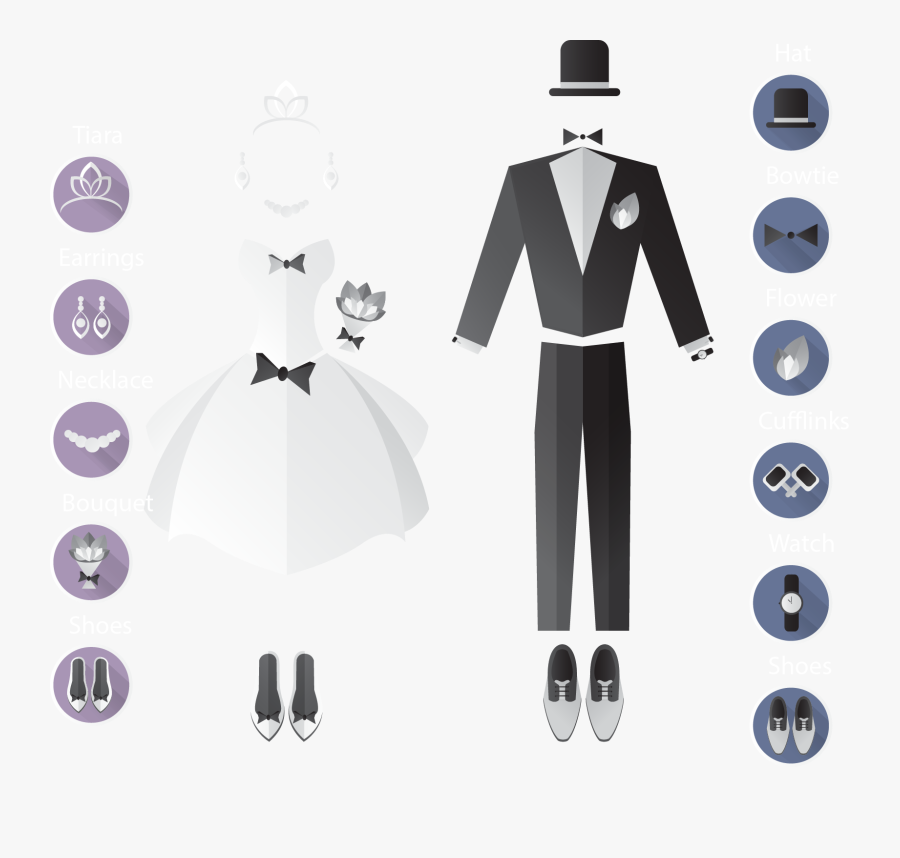 Formal Wear Suit Bridegroom Wedding Dress - Tuxedo, Transparent Clipart