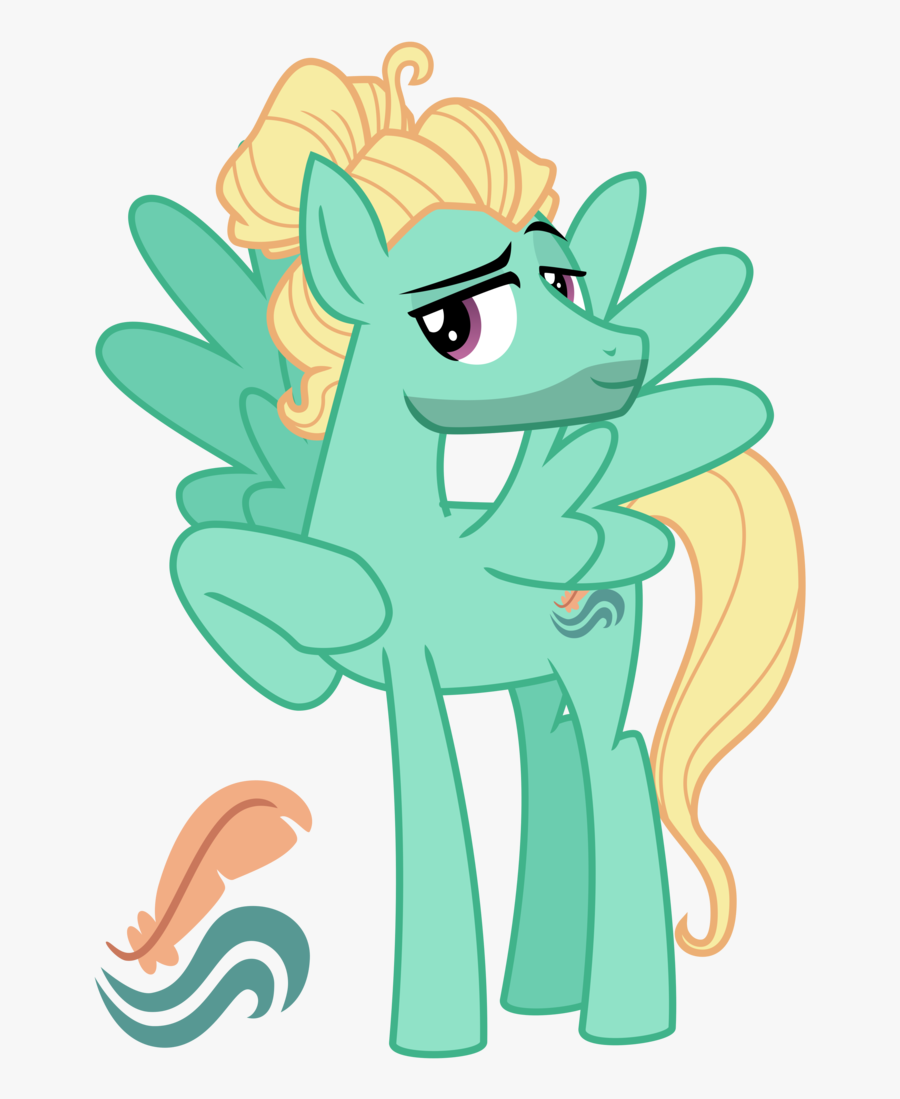 Transparent Cutie Mark Png - My Little Pony Zephyr Breeze, Transparent Clipart