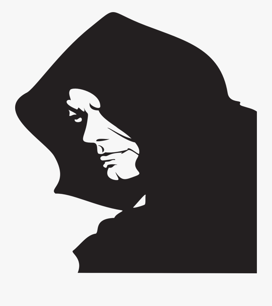 Monk Vector Hooded Figure Jpg Royalty Free Download - Man With Hood Clipart, Transparent Clipart