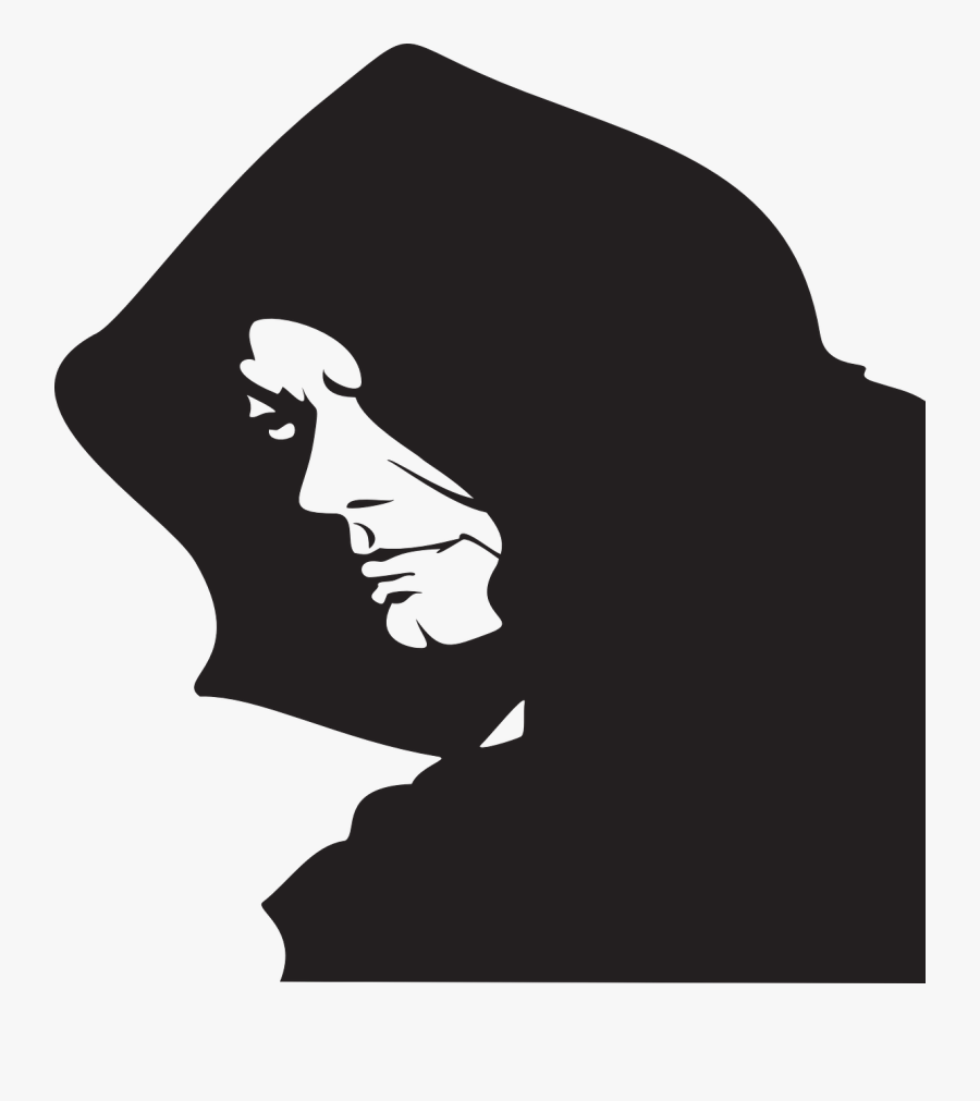 Monk Vector Hooded Figure Jpg Royalty Free Download - Man With Hood