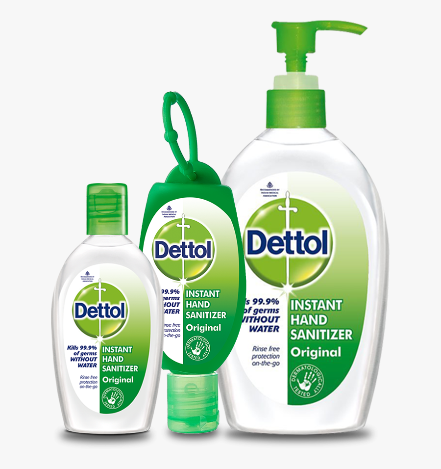 Dettol Instant Hand Sanitizer Original - Dettol Instant Hand Sanitizer 200ml, Transparent Clipart