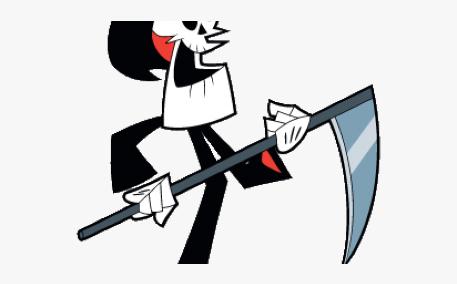Reaper Clipart Gun Art - Cartoon Network Grim, Transparent Clipart