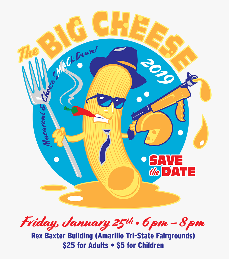Big Cheese - Texas Mac And Cheese Graphics, Transparent Clipart