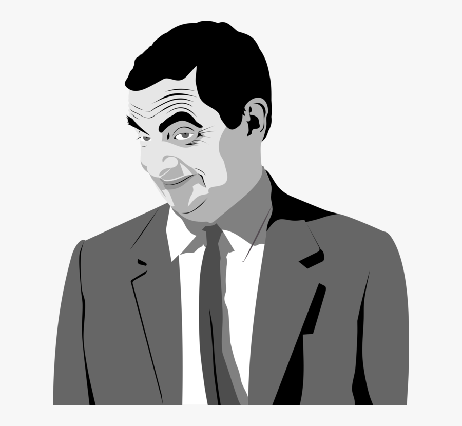 Internet Meme Black And White Mr - Mr Bean Png, Transparent Clipart