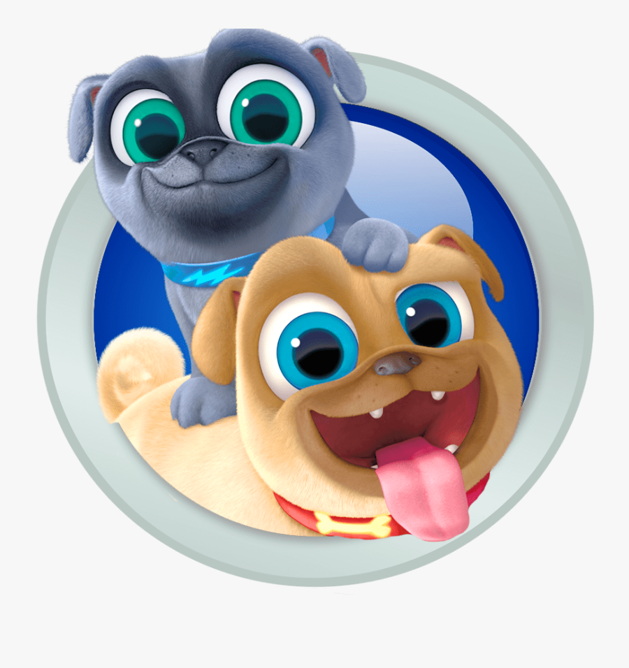 Puppy Dog Pals Emblem - Puppy Dog Pals Vector, Transparent Clipart