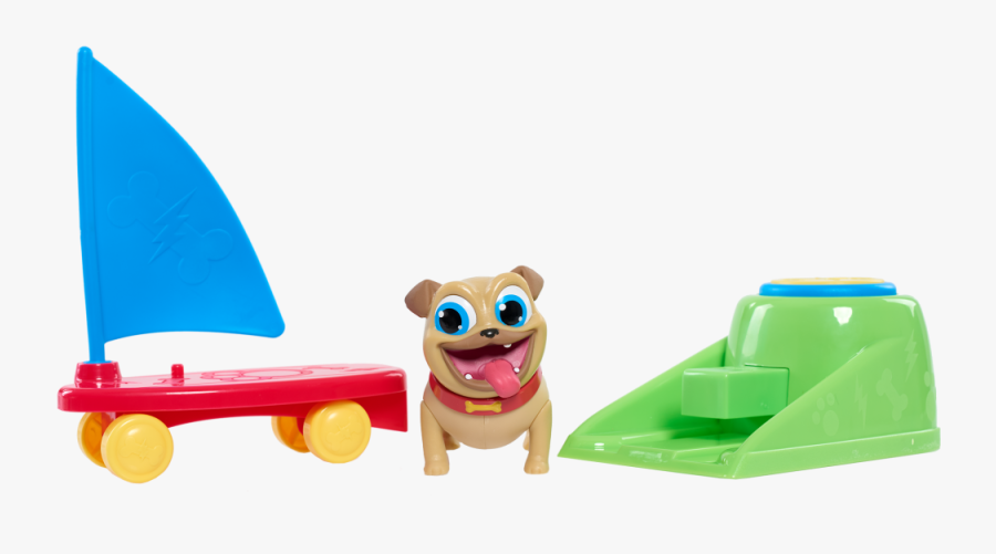 Puppy Dog Pals Toys Rolly's Sailboard Launcher, Transparent Clipart