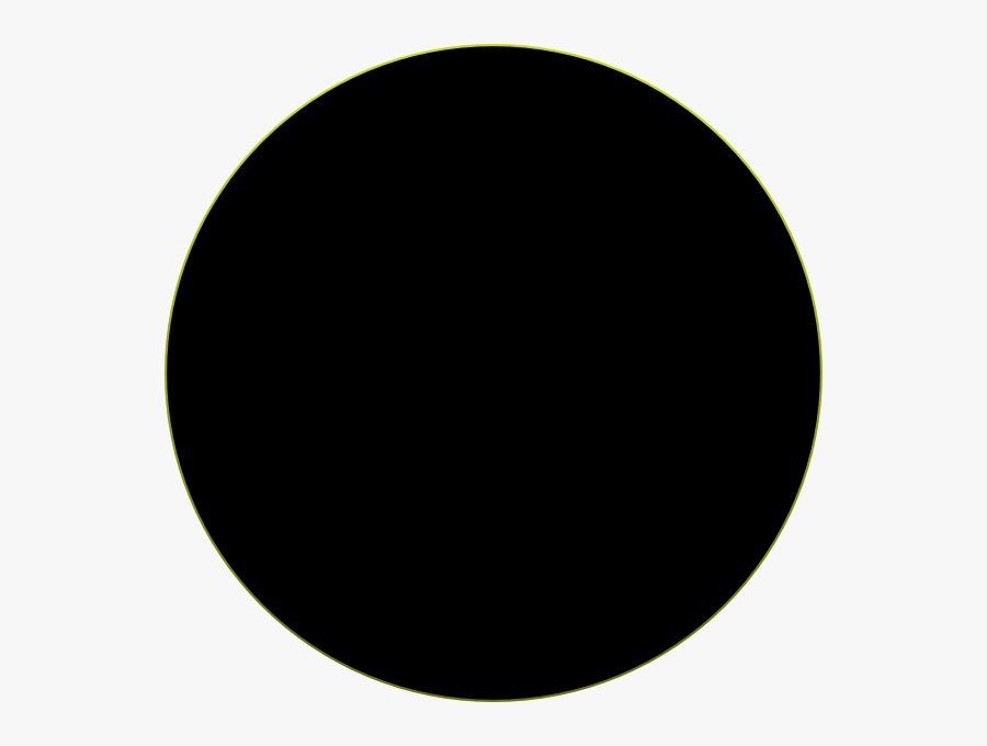 Black Circle Clip Art - Circle, Transparent Clipart