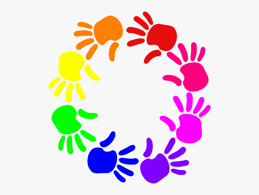 Hands In Circle Clipart, Transparent Clipart