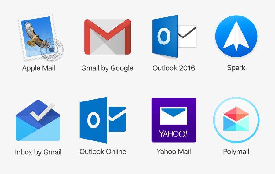 How To Add Logo In Signature In Outlook 2016 Images - Logos De Gmail Outlook Yahoo, Transparent Clipart
