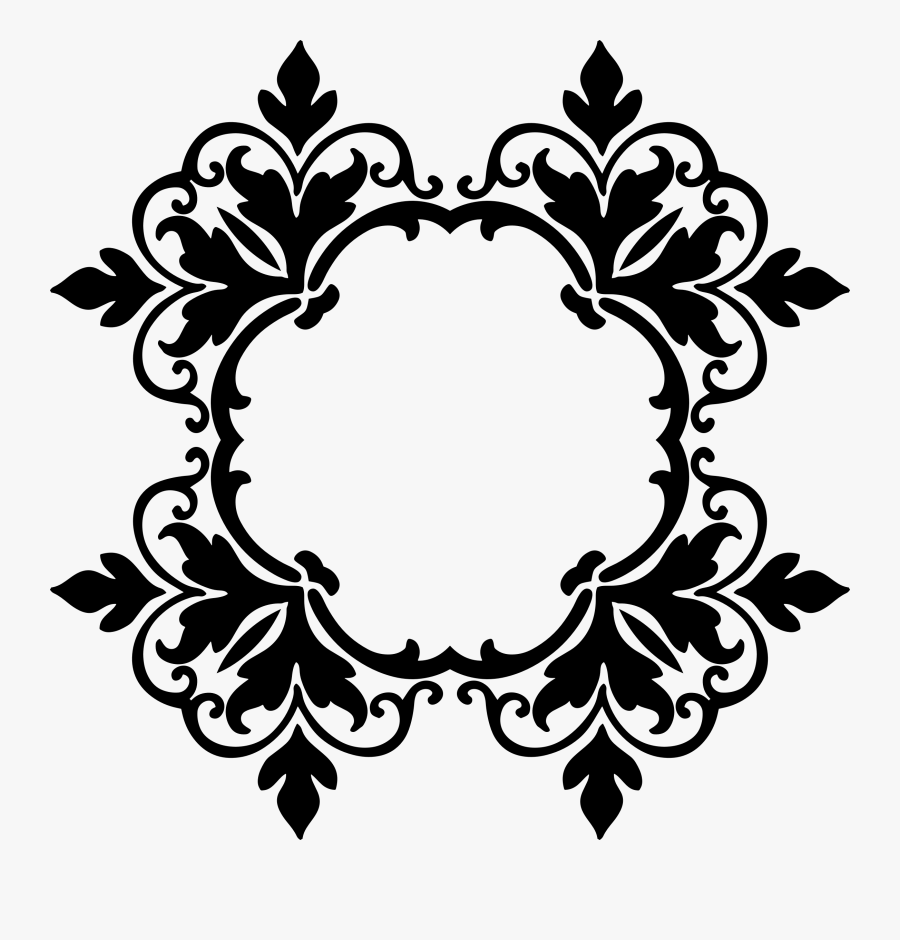 Collection Of Frame - Damask Png , Free Transparent Clipart - ClipartKey