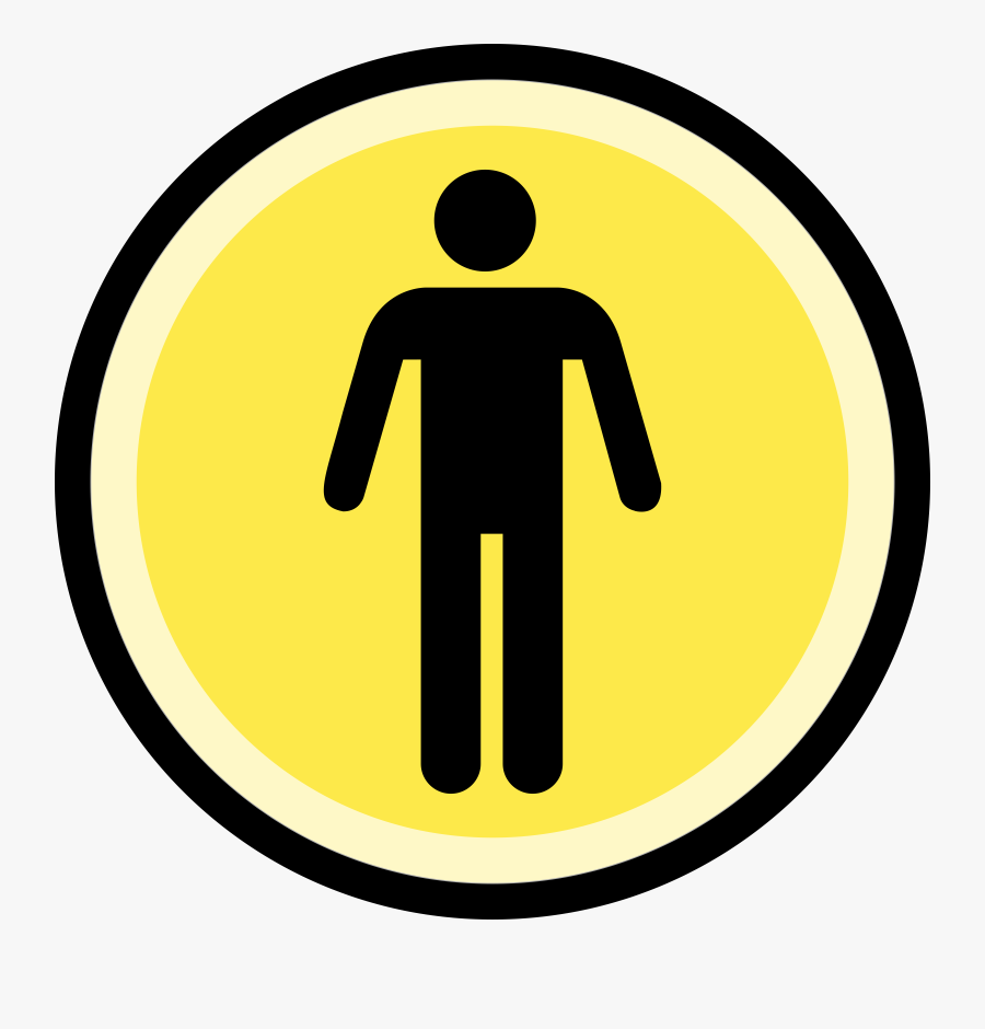 Clip Art Normal Clipart - Toilet Male Female Sign, Transparent Clipart