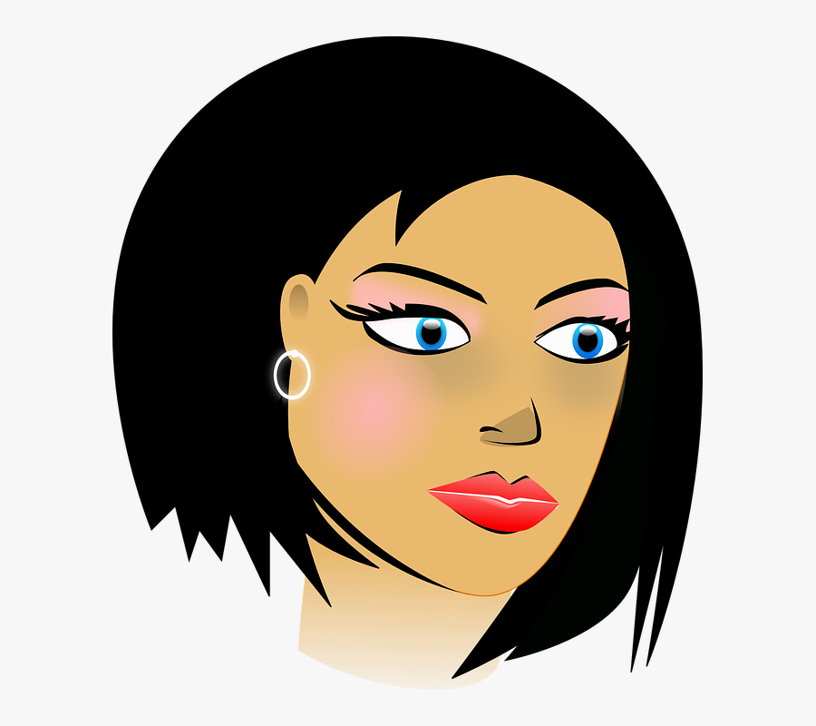 Transparent Facial Clipart - Illustration, Transparent Clipart