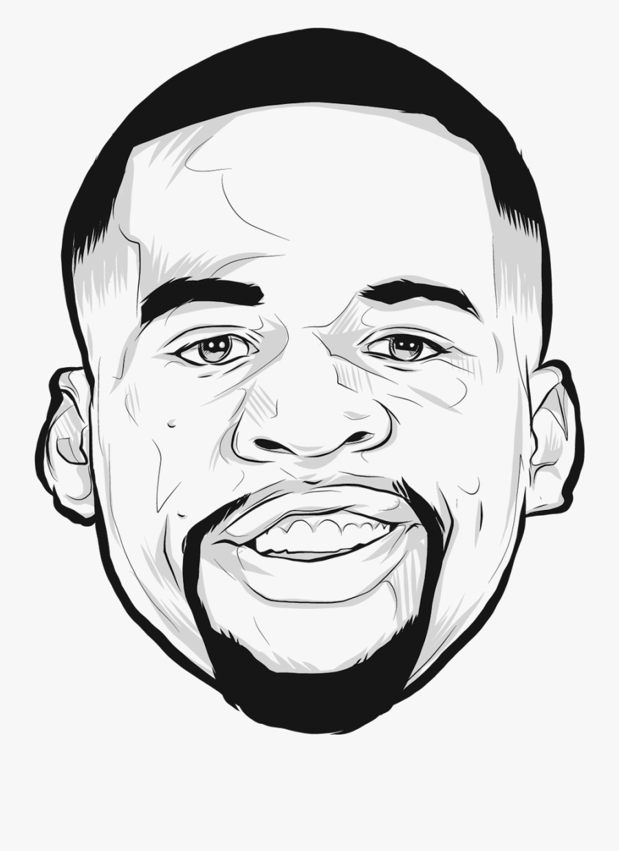 Transparent Kevin Durant Warriors Png - Drawing Golden State Warriors, Transparent Clipart
